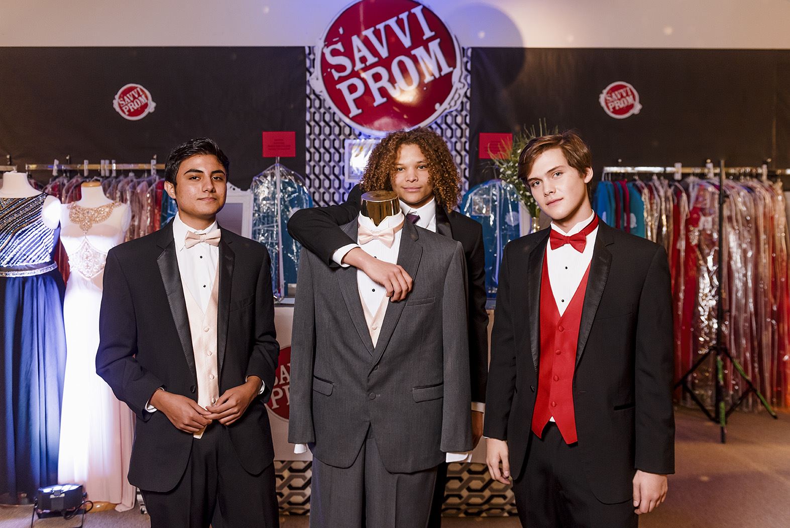 Models at Savvi Prom