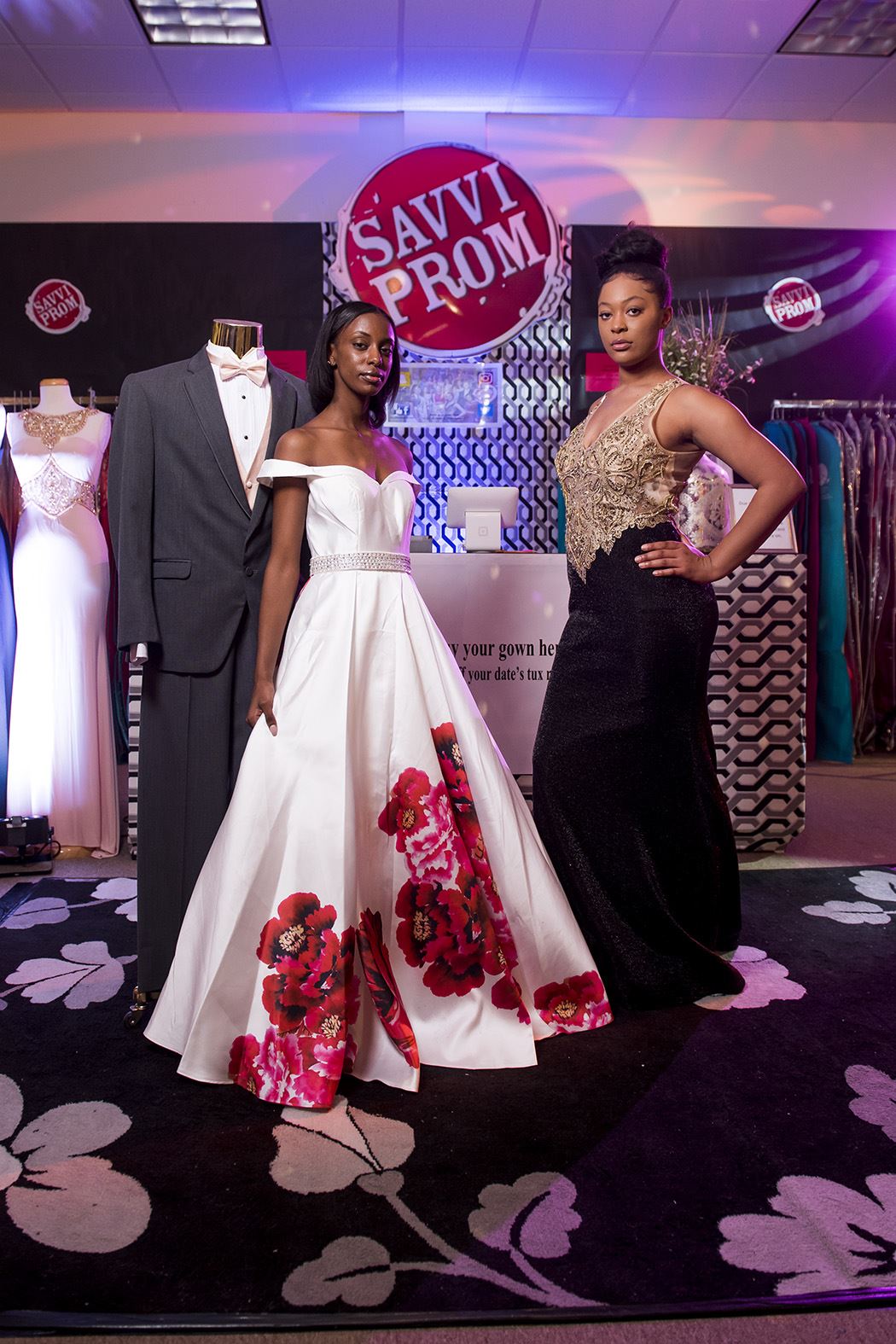 Models at Savvi Prom