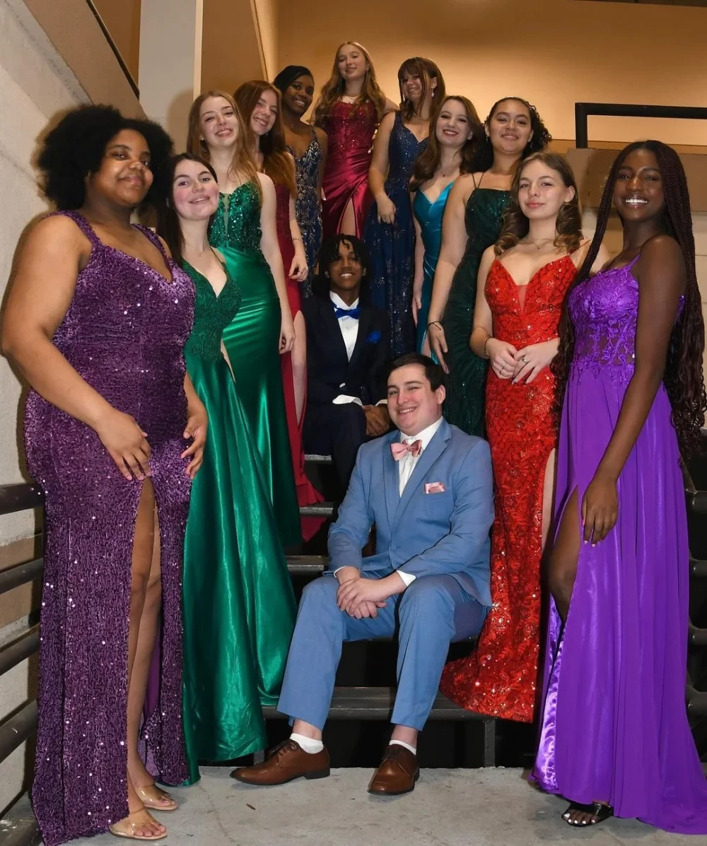 Real Girl Prom Image