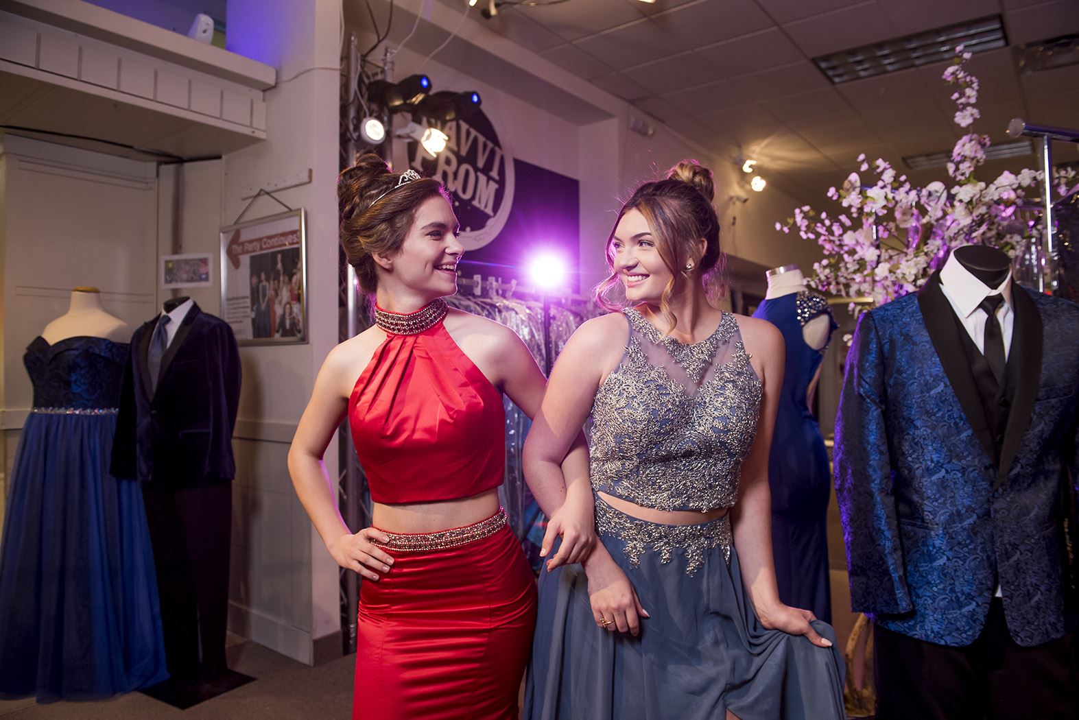 Friends at Savvi Prom