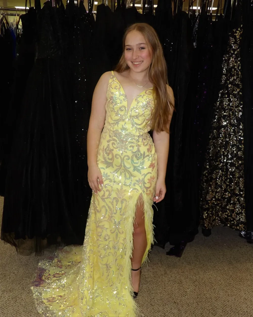 Real Girl Prom Image